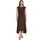 Cartoon Midikleid Braun 42