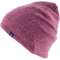 Wintermütze Sensei Fein Strickmütze Unisex Beanie Mütze Wollmütze Merino Wolle grau|rot No Size