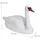 Relaxdays Gartendeko Schwan