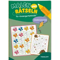 Tessloff Malen und Rätseln für Kindergartenkinder. Jahreszeiten