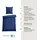 SCHIESSER Drops Dunkelblau 155 x 220 cm + 80 x 80 cm