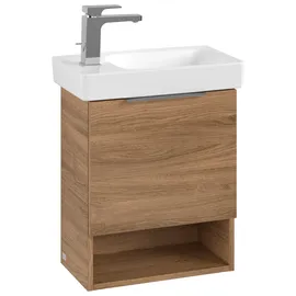 Villeroy & Boch Waschtischunterschrank 1 Tür 43 x 52 x 27,3 cm Eiche