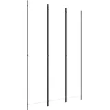 vidaXL Paravent Weiß 150x220 cm Stoff