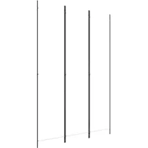vidaXL Paravent Weiß 150x220 cm Stoff