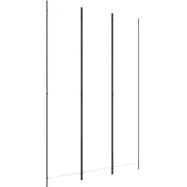 vidaXL Paravent Weiß 150x220 cm Stoff