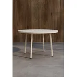 venture home Giardini Gartentisch Ø 120 x 74 cm Beige