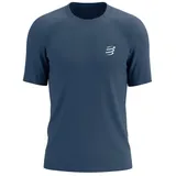 compressport Herren Performance SS T-Shirt blau