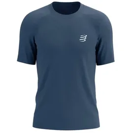 compressport Herren Performance SS T-Shirt blau