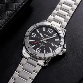 Casio MTP-VD01D-1E Herren Armbanduhr - Silber