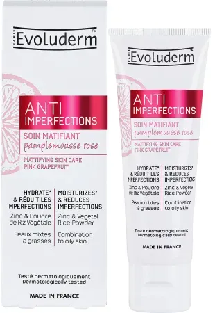 Evoluderm Anti-Imperfections Mattierende Pflege Mit Pink Grapefruit Tube 50ml