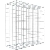 Gabiona C-Ring-Gabione-Anbaukorb Typ 2 100 x 100 x 40 cm Maschenw 10 x 10 cm