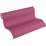 A.S. Creations A.S. Création Vliestapete Neue Bude 2.0 Tapete Uni 10,05 m x 0,53 m rosa rot lila Made in Germany 362065