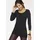 AJC Longshirt Schwarz 36
