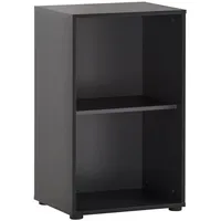 MÖBELPARTNER Aktenregal Aino 51 x 41 x 83,6 cm Schwarz