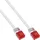 InLine Patch Flachband Netzwerkkabel CAT6 2m weiß