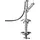Artemide Tolomeo Tischklemme Aluminium/Weiß