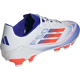 adidas F50 League MG Herren ftwr white/solar red/lucid blue 43 1/3