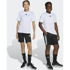 adidas Train Essentials 3-Streifen Trainingsanzug Weiß/Schwarz 152
