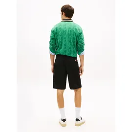 Tommy Hilfiger Shorts TOMMY JEANS "SCANTON", Herren, Gr. 33, N-Gr, schwarz, Web, Obermaterial: 96% Baumwolle, 4% Elasthan, unifarben, regular fit kurz, Hosen Shorts, Regular fit mit praktischen Taschen