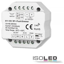 Sys-Pro Dimmer Push Funk Mesh 0/1-10V Output und Switch 85-265V 1.5A