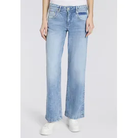 Herrlicher 5-Pocket-Jeans Edna Denim Flared Fit mit mittlerer Leibhöhe 34