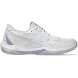 Asics Damen Handballschuhe GEL-FLARE 12, Größe 38 in Grau WHITE/PURE SILVER