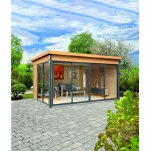 Wolff Finnhaus Studio 44-D 4,38 x 3,42 x 2,39 m natur/anthrazit