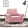 vidaXL Sessel Rosa Samt 60 x 60 x 60 cm Rosa