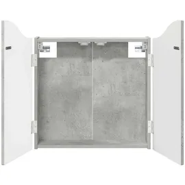 vidaXL Dartboard Schrank Betongrau 56 x 12 x 63 cm Holzwerkstoff