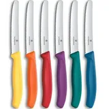 Victorinox Swiss Classic Tomaten-/Tafelmesser 6-tlg. bunt