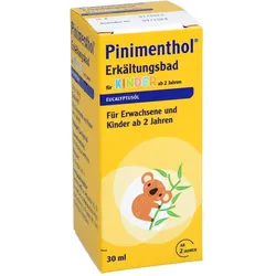 Pinimenthol Erkältungsbad für Kinder ab 2 Jahren Eucalyptus
