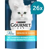 Purina Gourmet Perle Genuss in Sauce Thunfisch 26 x 85 g