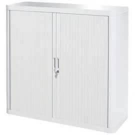 Paperflow easyOffice Rollladenschrank 110 x 104 x 41,5 cm grau