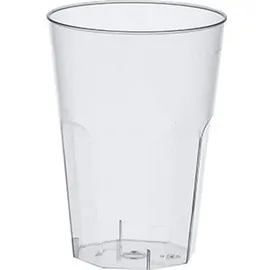 Papstar 450 Gläser für Caipirinha PP 0,3 l Ø 8 cm 11 cm transluzent unzerbrechlich