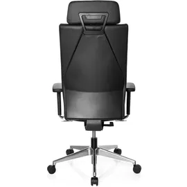 HJH Office Pro-Tec XXL Leder schwarz