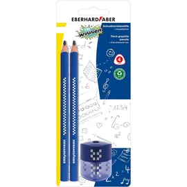Eberhard Faber Bleistiftset TRI Winner 2 St. Blau