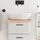 vidaXL Waschtischplatte Hellbraun 120x40x4 cm Massivholz Behandelt