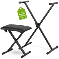 Classic Cantabile Keyboard-Set Keyboardständer + Keyboardbank