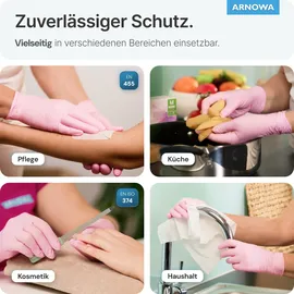 ARNOWA GmbH ARNOMED Nitril Blossom Rose - Größe M