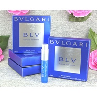 Bvlgari BLV Eau de Toilette pour Homme 6,4 ml (4 x 1,6 ml)  🎀 Herren Parfum