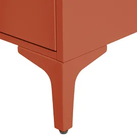 Beliani Nachtschrank Ardura 45 x 60 x 60 cm Braun