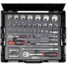 Wiha Steckschlüssel- und Bit Set 60-tlg. 1/4" und 1/2"
