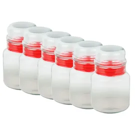 VAN WELL Vorratsdose Prestige transparent 0,29 l 6-teiliges Set