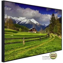 papermoon Infrarotheizung »EcoHeat - Schweizer Alpenlandschaft«, Matt-Effekt - bunt