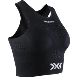 X-BIONIC Damen Top ® ENERGIZER 4.0 FITNESS CROP, BLACK/WHITE, L