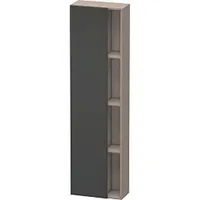 Duravit DuraStyle Hochschrank DS1248L4943 50x24x180cm, Tür links, graphit matt/basalt