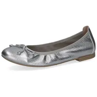CAPRICE Ballerina silberfarben 38 EU