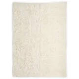 THEKO Wollteppich THEKO "Flokos 1", beige (natur), B:160cm H:40mm L:160cm, Wolle, Teppiche, original griechischer Flokati, Hochflor, Uni Farben, reine Wolle