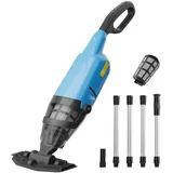 Poolsauger Akku, Kabelloser Poolreiniger Handgerät mit 90 Min Laufzeit, 4088 L/h Starke Saugkraft & Schneller Schmutzentfernung, Pool Bodensauger für Aufstellpool, Einbaupool, Whirlpool & Spa