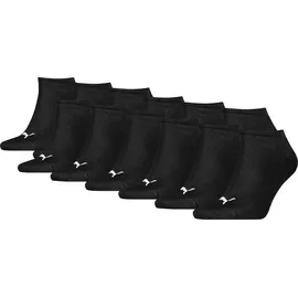 Puma Sneaker Socken 12er Pack Schwarz 43-46